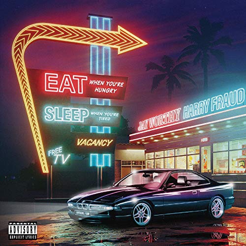 Jay Worthy & Harry Fraud/Eat When You're Hungry Sleep When Your Tired@Purple Swirled Vinyl