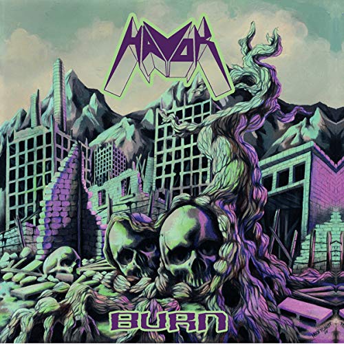 Havok/Burn@Turqoise w/ Black & Purple Swirl Vinyl
