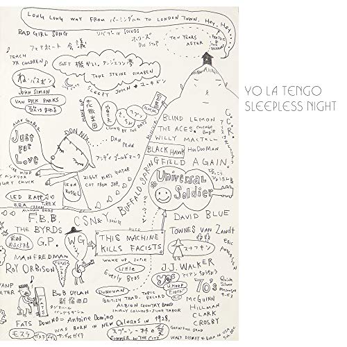Yo La Tengo/Sleepless Night@etched illustration on b-side
