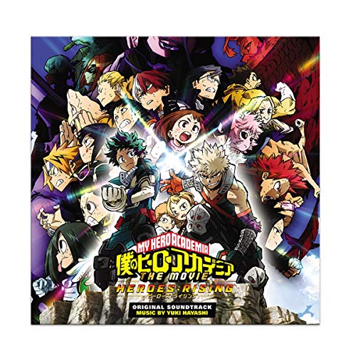 My Hero Academia: Heroes Rising/Original Motion Picture Soundtrack (splatter colored vinyl)@2 LP 150g Splatter Colored Vinyl
