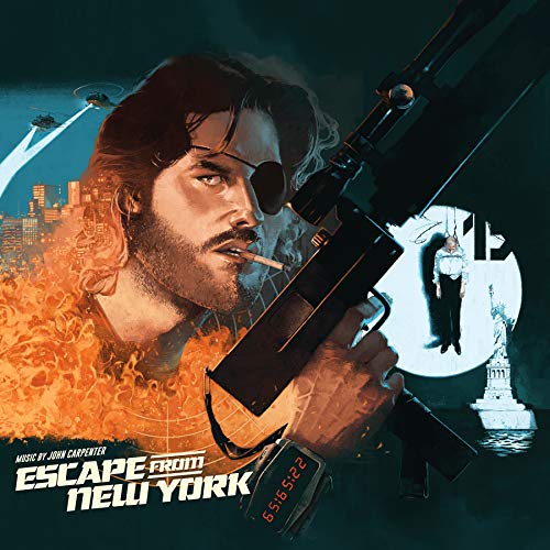 Escape From New York/Soundtrack (Blue/Green/Black Marbled Vinyl)@2lp@John Carpenter & Alan Howarth
