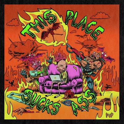 PUP/This Place Sucks Ass (Green With Pink Splatter Vinyl)@Indie Exclusive