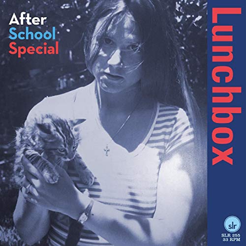 Lunchbox/After School Special@Blue/white swirl vinyl w/ download card