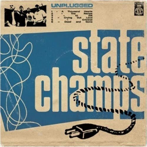 State Champs/Unplugged (sea blue milky clear w/heavy aqua splatter vinyl)@Indie Exclusive