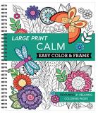 New Seasons Large Print Easy Color & Frame Calm (adult Color 