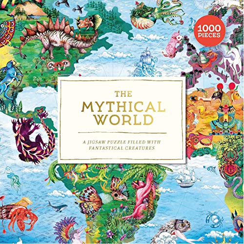 Good Wives and Warriors/The the Mythical World 1000 Piece Puzzle@ A Jigsaw Puzzle Filled with Fantastical Creatures