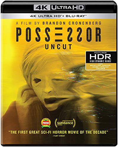 Possessor (2020) (Uncut)/Andrea Riseborough, Christopher Abbot, and Jennifer Jason Leigh@Not Rated@4K Ultra HD/Blu-ray