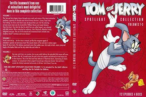 Tom & Jerry/Spotlight Collection Volumes 1-3@DVD@NR