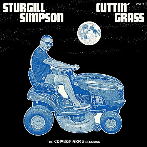 Sturgill Simpson/Cuttin' Grass Vol. 2 (Cowboy Arms Sessions)@Indie Exclusive Opaque Blue w. White Swirl Vinyl