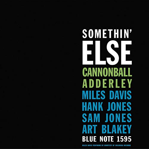 Cannonball Adderley/Somethin' Else@Blue Note Classic Vinyl Edition@LP