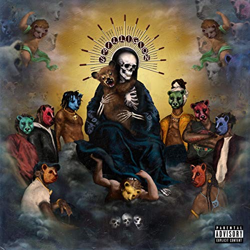 Spillage Village / JID / EARTHGANG/Spilligion [Multicolor Splatter LP]@Multicolor Splatter Vinyl