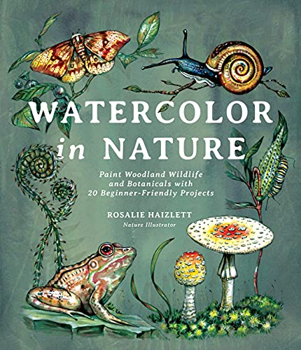 Rosalie Haizlett Watercolor In Nature Paint Woodland Wildlife And Botanicals With 20 Be 