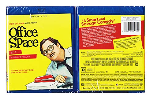Office Space/20th Anniversary (Blu-Ray + Dvd)