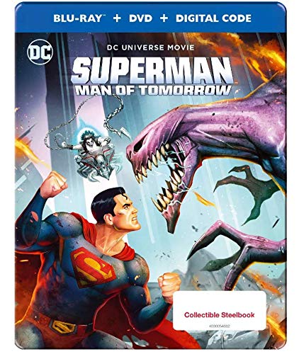 Superman: Man Of Tomorrow Steelbook Exclusive (Blu