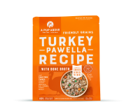 A Pup Above Gently Cooked Frozen Dog Food, Turkey Pawella, 3-lb-