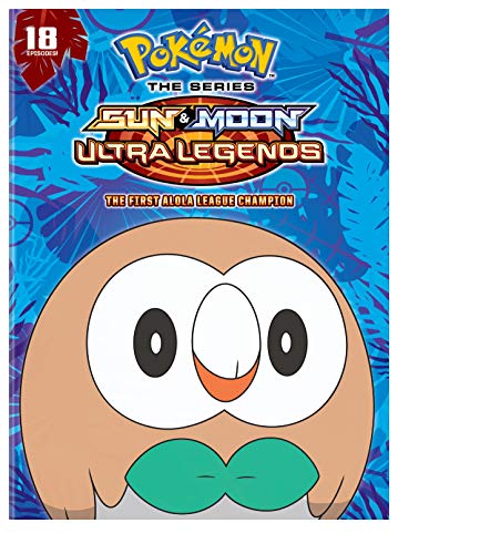 Pokemon The Series: Sun & Moon/Ultra Legends: The First Alola League Champion Season 22 Set 3@DVD@NR