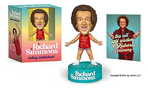 Running Press Mega Deluxe Kit/Richard Simmons Talking Bobblehead@With Sound!