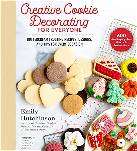 Emily Hutchinson Creative Cookie Decorating For Everyone Buttercream Frosting Recipes Designs And Tips F 