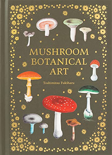 Toshimitsu Fukiharu Mushroom Botanical Art 