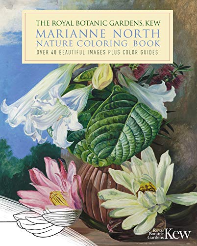 Marianne North The Royal Botanic Gardens Kew Marianne North Natu Over 40 Beautiful Images Plus Color Guides 