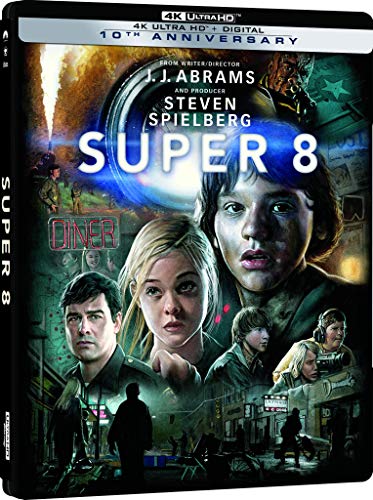 Super 8 (2011) (Steelbook)/Elle Fanning, Kyle Chandler, and Joel Courtney@PG-13@4K Ultra HD