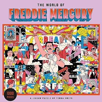 Puzzle/The World of Freddie Mercury@A 1000-piece Jigsaw Puzzle