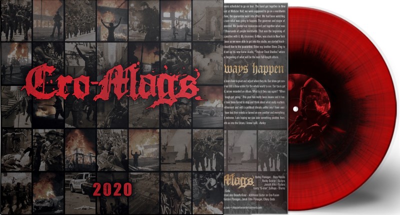 Cro-Mags/2020 EP (Red/Black Marbled Vinyl)@10"