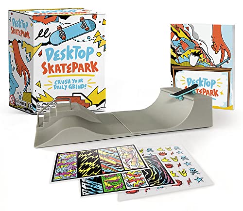 Running Press Mega Kit/Desktop Skatepark@Crush Your Daily Grind!