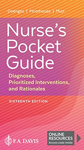 Nurse's Pocket Guide Diagnoses Prioritized Interventions And Rationa 0016 Edition;revised 