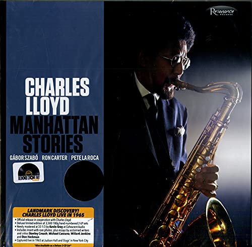 Charles Lloyd/Manhattan Stories@2 LP 180g@Ltd. 2,000/RSD 2021 Exclusive