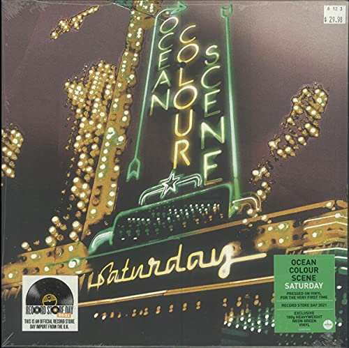 Ocean Colour Scene/Saturday (Neon Green Vinyl)@Ltd. 800/RSD 2021 Exclusive