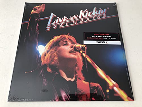 Suzi Quatro/Live & Kickin' (2021 Mix) (White Vinyl)@2 LP@Ltd. 2500/RSD 2021 Exclusive