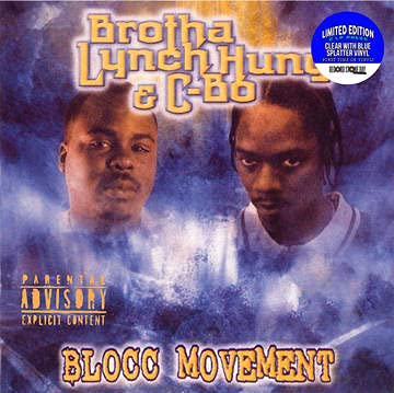 Brotha Lynch Hung / C-Bo/Blocc Movement (Clear w/ Blue Splatter Vinyl)@2 LP@Ltd. 1000/RSD 2021 Exclusive
