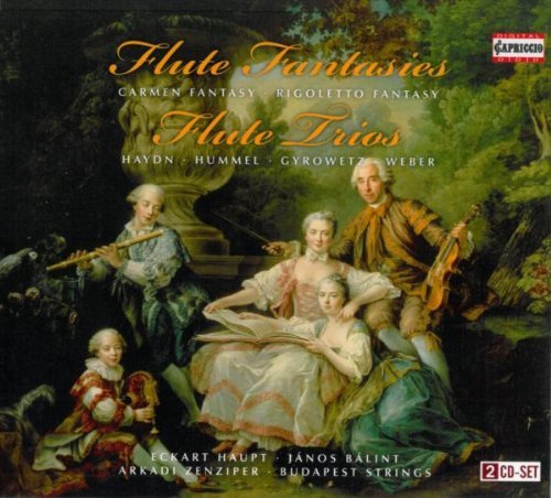 Haydn/Hummel/Weber/Gyrowetz/Flute Fantasies: Flute Trios@Haupt/Balint/Teutsch/&