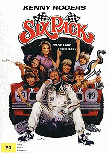 Six Pack (1982) (Australian Release)/Kenny Rogers, Diane Lane, and Erin Gray@PG@DVD