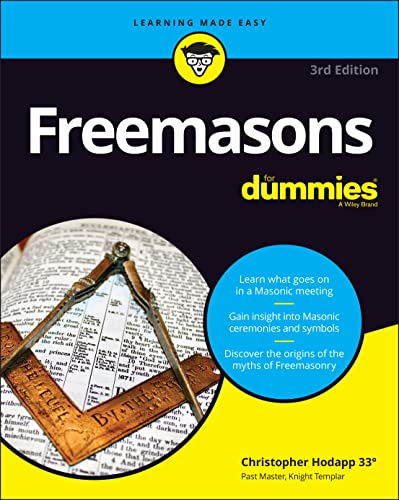 Christopher Hodapp Freemasons For Dummies 0003 Edition; 