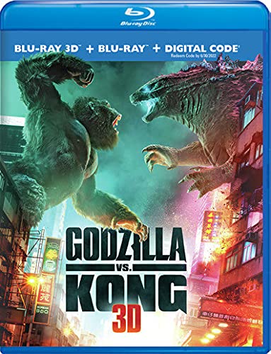 Godzilla Vs. Kong (2021)/Skarsgard/Brown/Hall@3D Blu-Ray MOD@This Item Is Made On Demand: Could Take 2-3 Weeks For Delivery