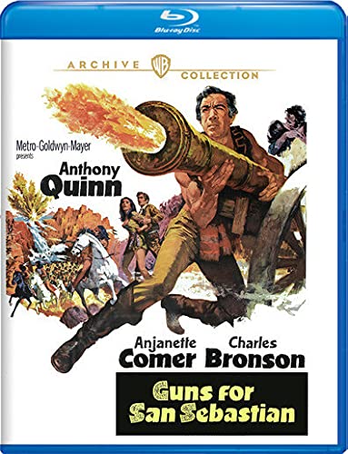 Guns for San Sebastian/Quinn/Comer/Bronson@Blu-Ray MOD@This Item Is Made On Demand: Could Take 2-3 Weeks For Delivery