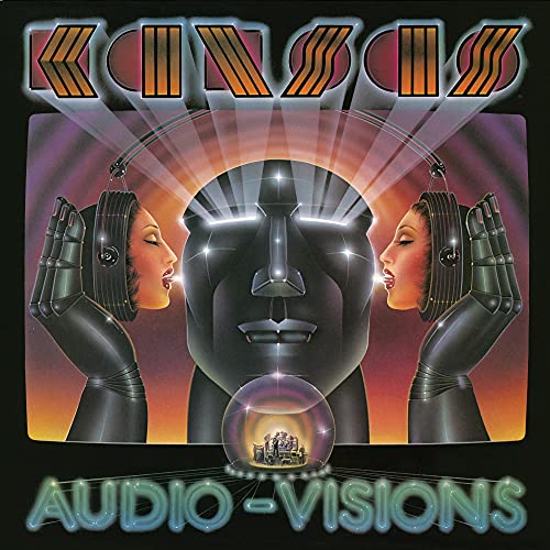 Kansas/Audio Visions (Translucent Blue Swirl Vinyl)@180G