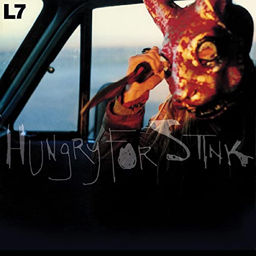 L7/Hungry for Stink (Red & Yellow "Sunspot" Swirl Vinyl)@Ltd. 700