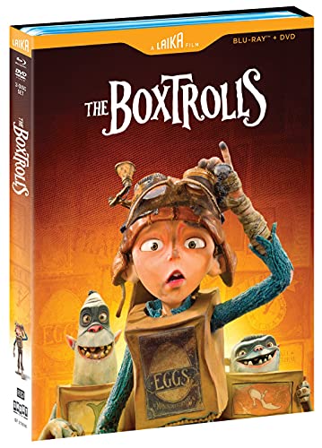 The Boxtrolls (Laika Studios Edition)/Ben Kingsley, Isaac Hempstead Wright, and Elle Fanning@PG@Blu-ray/DVD