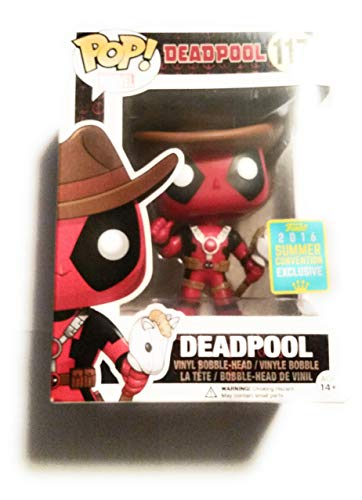 Funko Pop/Deadpool - Deadpool (Cowboy)@Marvel #117@2016 Summer Convention Exclusive