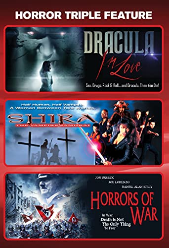 Dracula In Love + Shira: The Vampire Samurai + Horrors Of War/Horror Triple Feature@DVD@NR