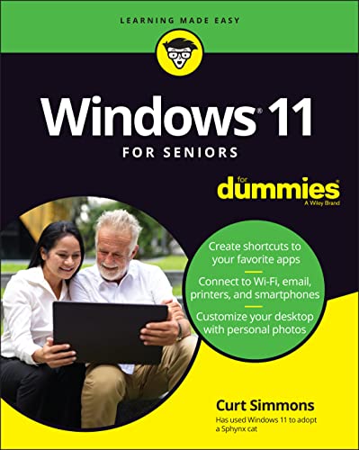 Curt Simmons Windows 11 For Seniors For Dummies 