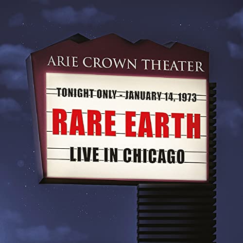 Rare Earth/Live In Chicago (Red Translucent Vinyl)@Amped Exclusive