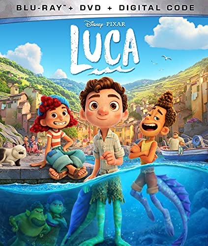 Luca (2021)/Jacob Tremblay, Jack Dylan Grazer, and Emma Berman@PG@Blu-ray + DVD