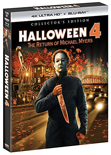 Halloween 4: The Return of Michael Myers (1988) (SCREAM! Factory)/Donald Pleasence, Ellie Cornell, and Danielle Harris@R@4K Ultra HD + Blu-ray