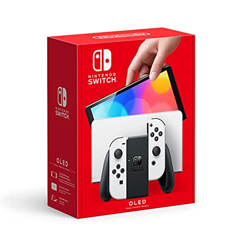 Nintendo Switch/Nintendo Switch OLED Model w. White Joy-Con