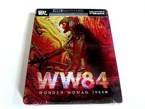 Wonder Woman 1984 (2020) Best Buy Collectible STEELBOOK/Gadot/Pine/Wiig