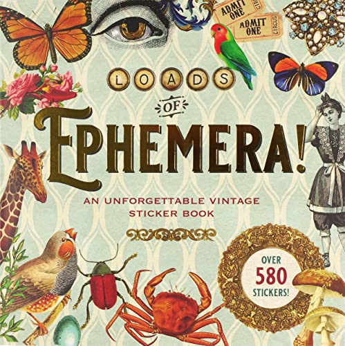 Loads Of Ephemera Sticker Book 